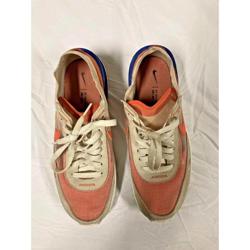Nike Waffle One Running Shoes Women's Lace-Up Low Top Athletic Sneakers - 8.5